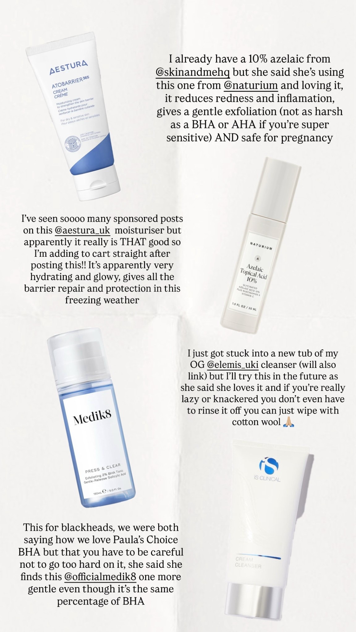 Skincare reccos from my recent facial ✨

#LTKuk #LTKgiftguide #LTKautumn