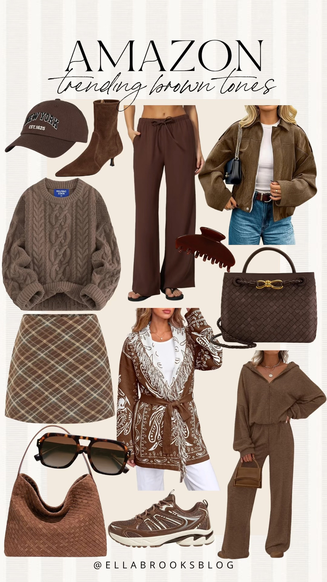 Amazon trendy brown tones 

Fall fashion, Amazon style, trending style, fall jacket, matching set, suede bag

#LTKootd #LTKSeasonal