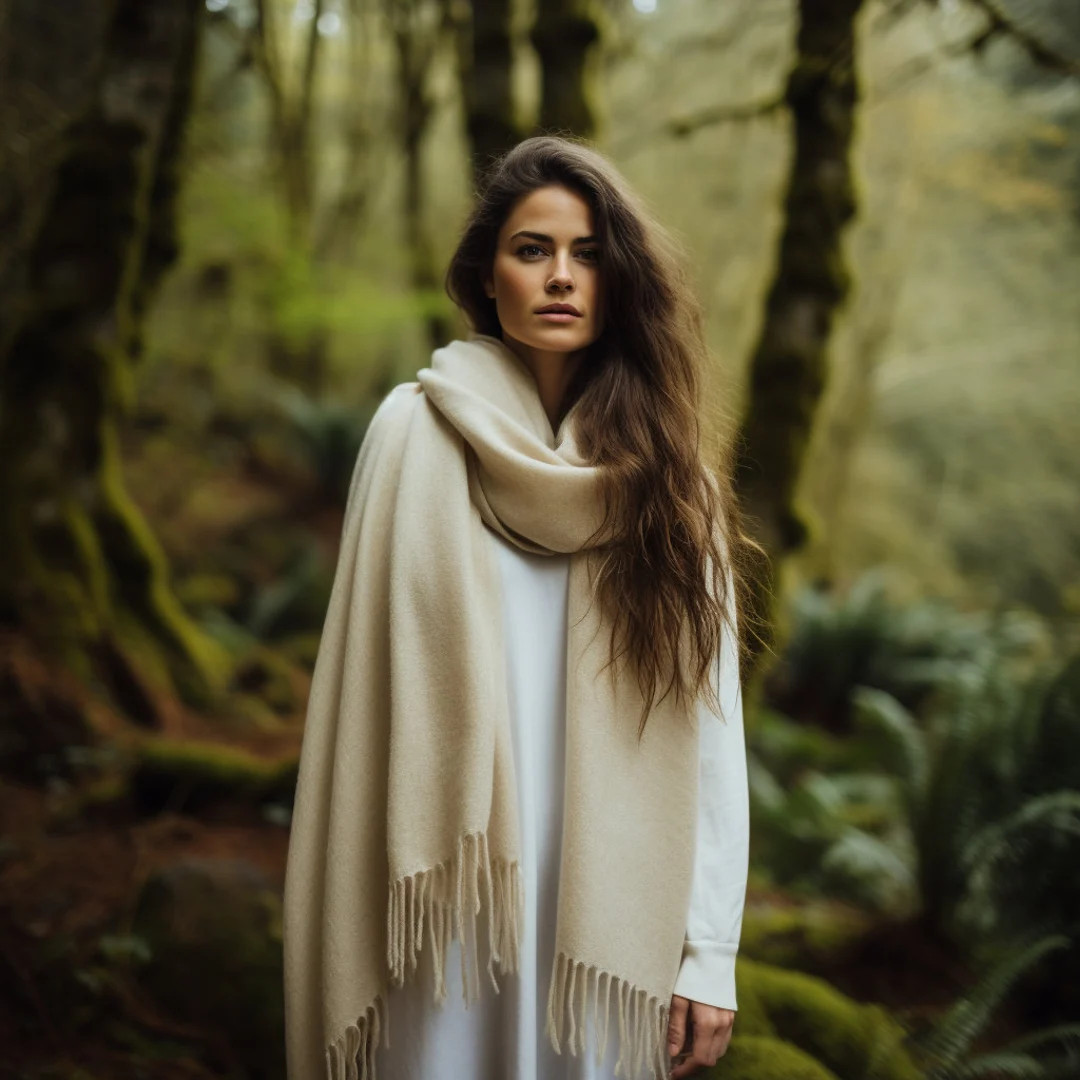 Oversized Lambswool Scarf 16 Colors Fleur D'eve by Econica - Etsy | Etsy (US)