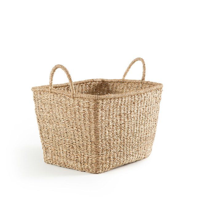 Keita Rectangular Seagrass Basket | La Redoute (UK)
