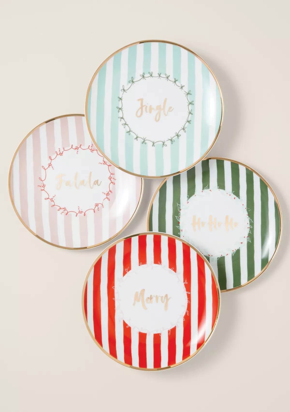 Sewing Down South x Crown & Ivy™ Sew Festive Salad Plates - Set of 4 | Belk