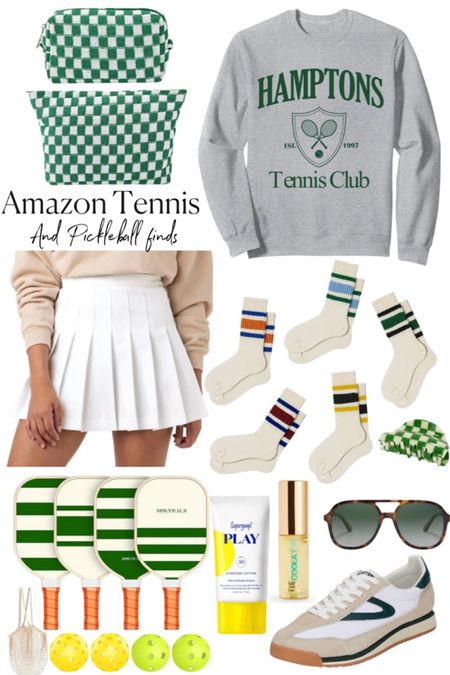 Tennis 
Tennis dress
Tennis skirt 
Socks 

#Itkseasonal
#Itkover40
#Itku
Amazon find
Amazon fashion 
#ltkshoecrush

#LTKfindsunder100 #LTKfindsunder50 #LTKfitness