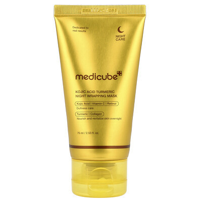 Medicube, Kojic Acid Turmeric Night Wrapping Beauty Mask, 2.53 fl oz (75 ml) | iHerb