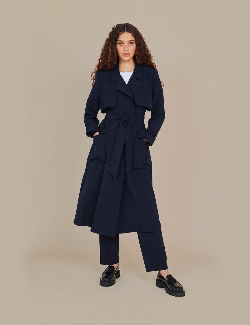 Finery Women's Cassidy Trench Coat - Hawes & Curtis | Hawes and Curtis (US & CA)