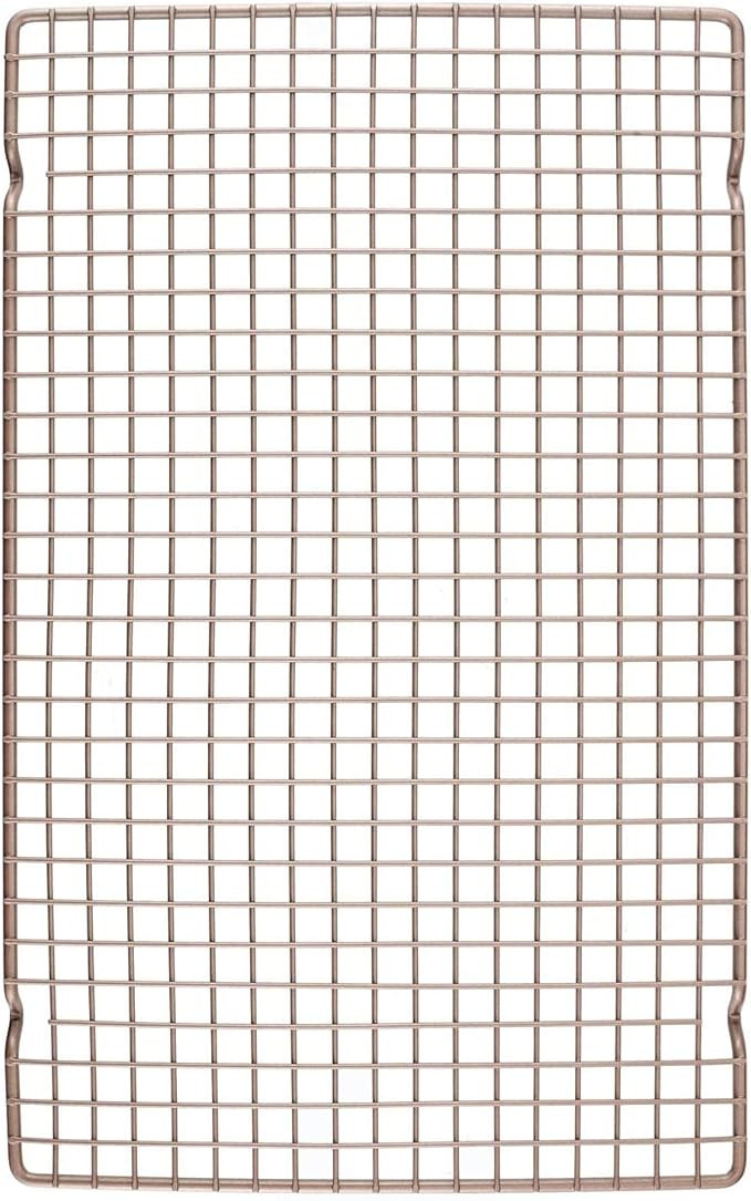 CHEFMADE Baking and Cooling Rack, 16.3-Inch Non-Stick Bold-Grid Design Rectangle Wire Rack for Ov... | Amazon (US)