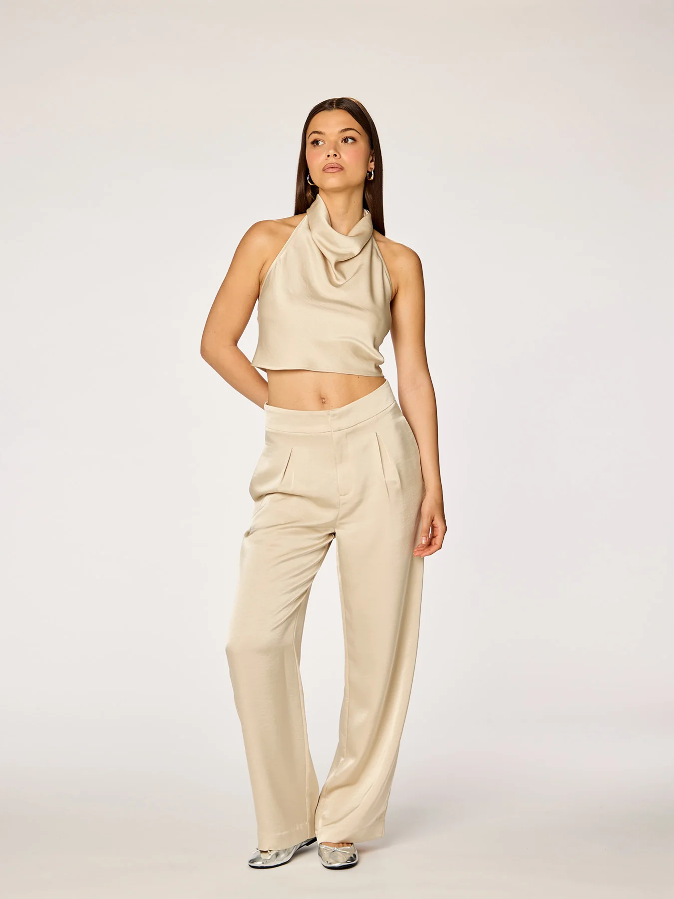IVY - Suit Pants • Champagne | Ninety-9
