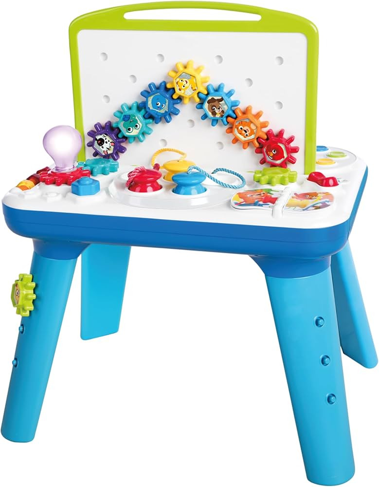 Baby Einstein Curiosity Table Activity Play Station, Montessori Floor Toy and Interactive Workben... | Amazon (US)