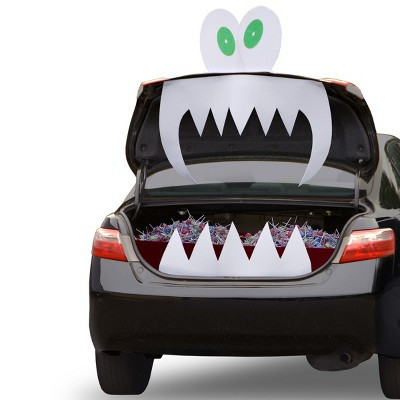 National Tree Company's Tricky Trunk Halloween Freaky Fangs Car Decoration Kit | Target