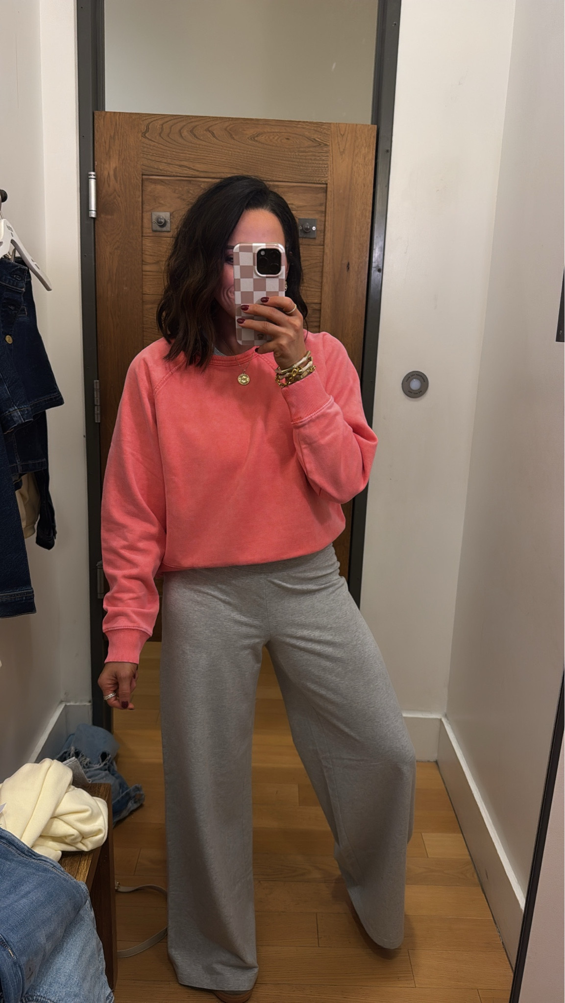 I love a good cozy lounge set! Perfect for a movie night cuddled on the couch or running out the door to drop the kids off at school!
Comfy outfit, winter loungewear, mom outfit, sweatpants, sweatshirt, vintage picked

#LTKootd #LTKmomlife #LTKselfcare