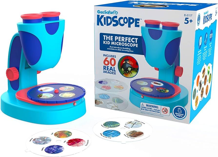 Educational Insights GeoSafari Jr. Kidscope, Kids Microscope, STEM Toy, Gift For Boys & Girls, Ag... | Amazon (US)