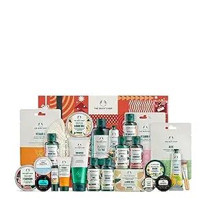 The Body Shop 25-Piece Holiday Beauty Deluxe Advent Calendar, 25-Piece Holiday Gift Set | Amazon (US)