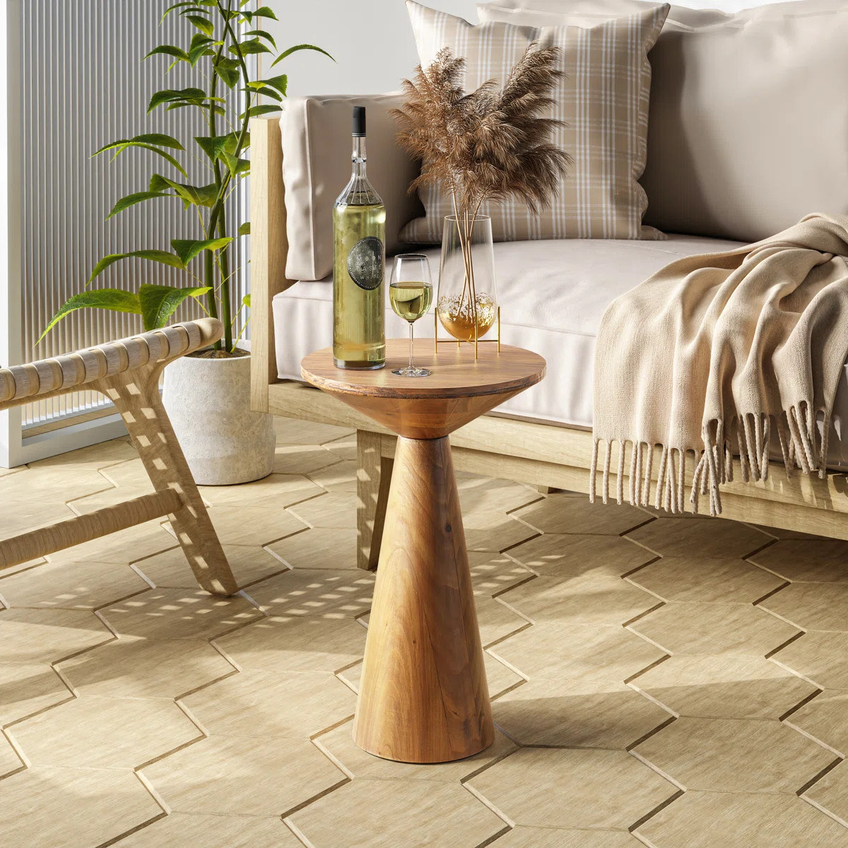 Bozovich Solid Wood End Table | Wayfair North America