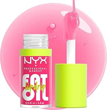 NYX PROFESSIONAL MAKEUP Fat Oil Lip Drip, Moisturizing, Shiny and Vegan Tinted Lip Gloss - Missed... | Amazon (US)