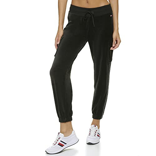 Tommy Hilfiger Sport Womens Sport Jogger,Black,Small | Amazon (US)