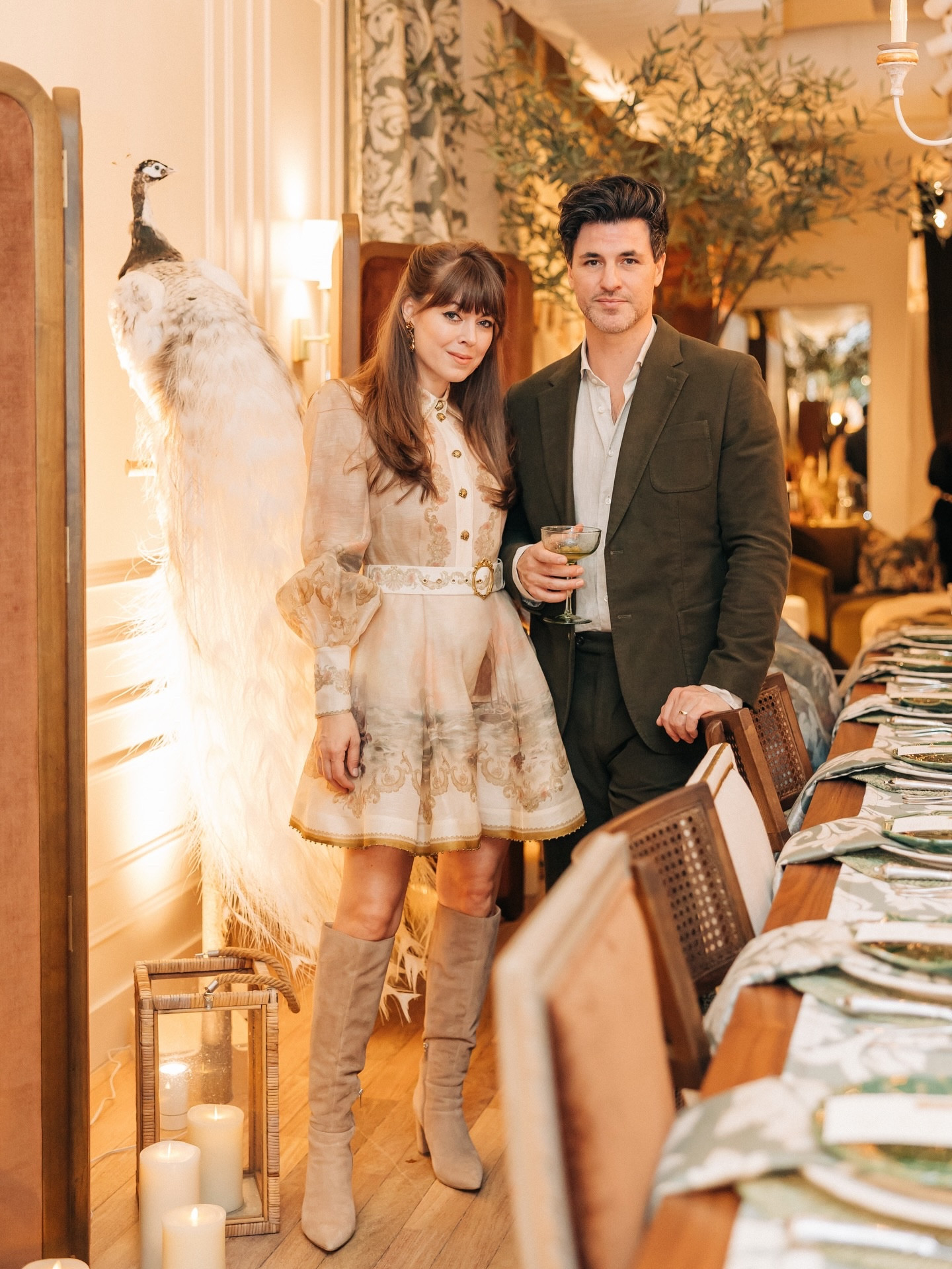 One of the greatest lessons Florence has given us is that beauty lives in centuries of artistry, architecture and handmade pasta. There, even the simplest ingredients can stir something profound. It was at this intersection of design and cuisine that we gathered for our second @cucinacipoletti A Tavola dinner, hosted inside the New York showroom of @kathykuohome in celebration of her newly launched Florentine Collection. A curation layered in old world romance, antiques, candlelight, and warmth, transformed into the perfect setting to honor everything Italian that inspires us.

The evening tasted of Tuscany in every way. Cucina Cipoletti pastas made from wheat grown in Val d’Orcia, just beyond Florence, arrived first, warm bowls passed hand to hand. The scent of grilled bistecca all Fiorentina filled the room served simply, garnished with our Sicilian Sea Salt, as it has been for generations. Between olive oil martinis and lingering wine pours, Manhattan felt like Florence for a few fleeting hours.

What stayed with us most was the energy in the room. Friends, new faces, thoughtful design, honest conversation, and a table that felt alive. This is the spirit of A Tavola and we are so gratefully to the @kathykuohome team for sharing in our love of layered interiors, soulful details, and homes that feels deeply lived in. 📸 @yumimatsuostudio

Dress: #zimmermann 

#LTKootd #LTKdayinmylife #LTKHome