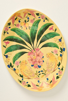 Farm Rio x Anthropologie Large Oval Serving Platter | Anthropologie (US)