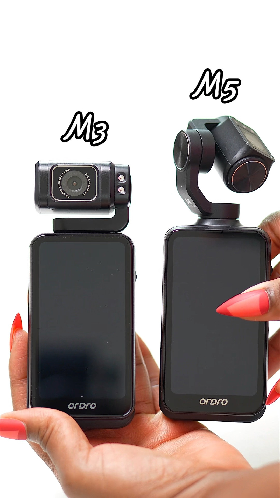 Up your vlogging game with an Ordro camera 📸. Which is best for you?

👉🏾 The M3 if you’re on a tight budget and need something sturdy, compact, and capable of getting vlogging footage. You don’t really care about pro features but you do want to invest in your content. 

👉🏾 The M5 if you want additional features and maximum customization. You get a gimbal with image stabilization that allows you to get more angles of stabilized footage. Plus multiple gimbal settings. The gimbal does feel more fragile than the M5 so it’s not good for those who are rough on equipment. 

#LTKStyleTip #LTKTravel #LTKBeauty