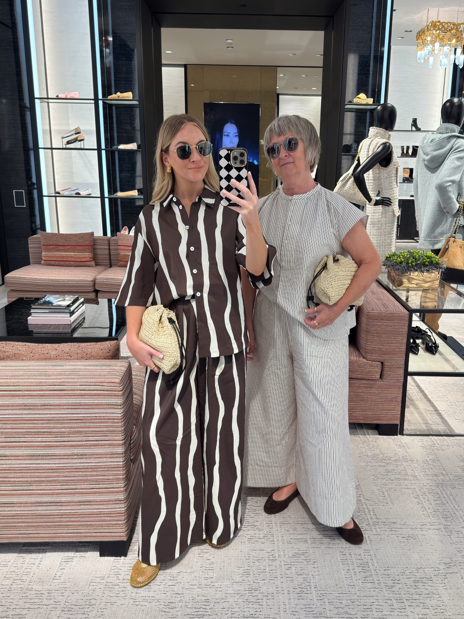 Laid back holiday dinner outfits.
I wear an 8 in the shirt & 10 short in the trousers (they run small!)
Maria’s co-ord is true to size and currently reduced. 

#LTKpetite #LTKsale #LTKsummer