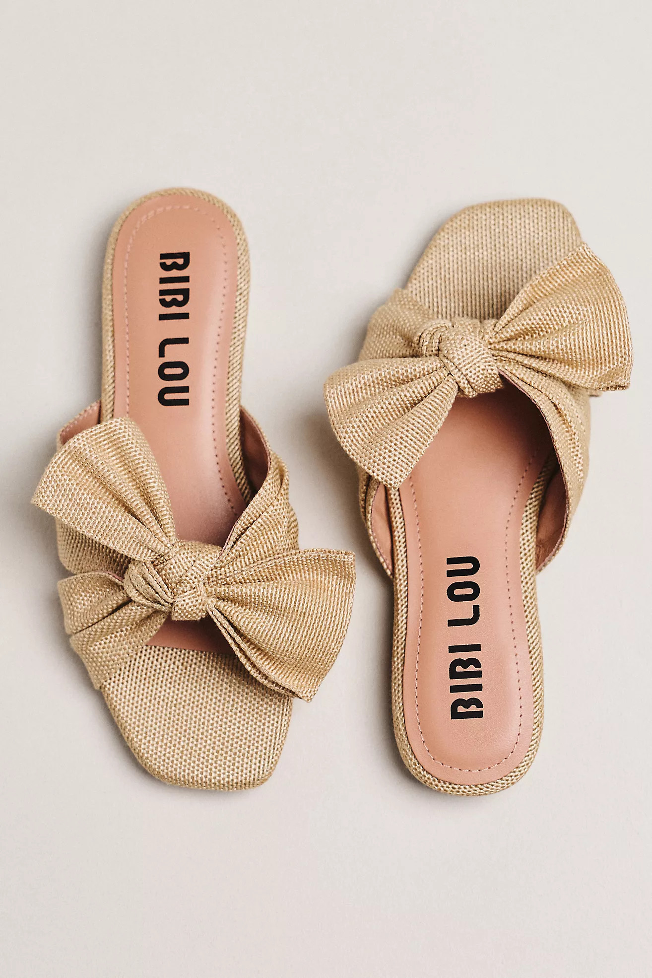 Bibi Lou Karsie Square-Toe Slide Sandals | Anthropologie (US)