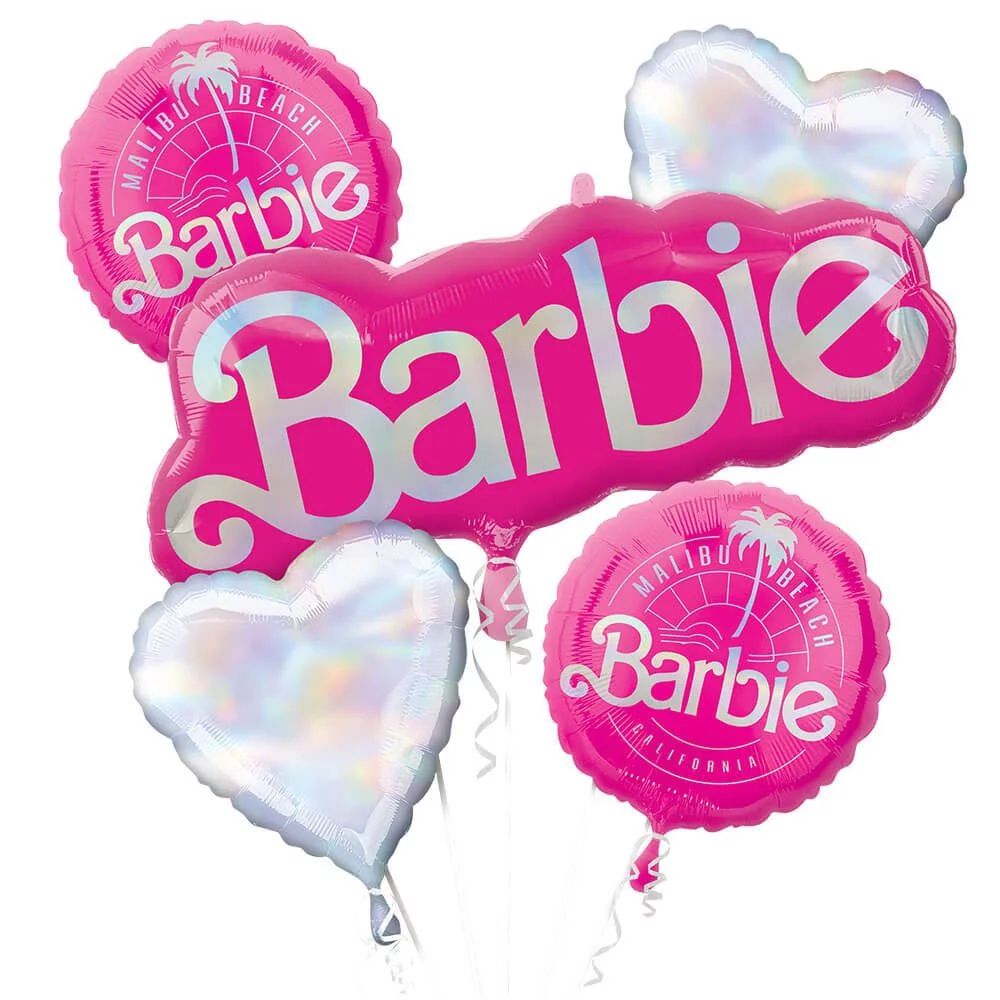 Barbie Bouquet Foil Mylar Balloon - Party Supplies Decorations | Walmart (US)