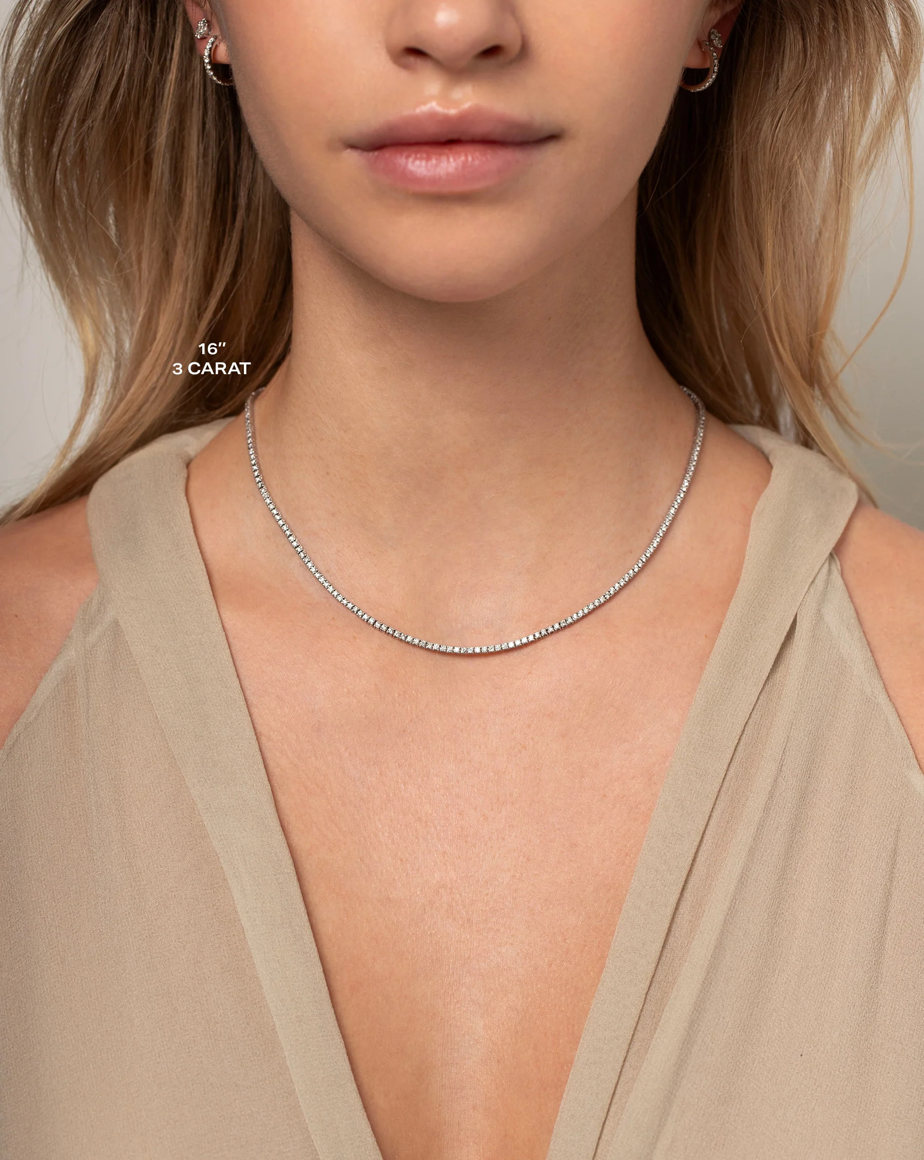 Classic Diamond Tennis Necklace | Ring Concierge