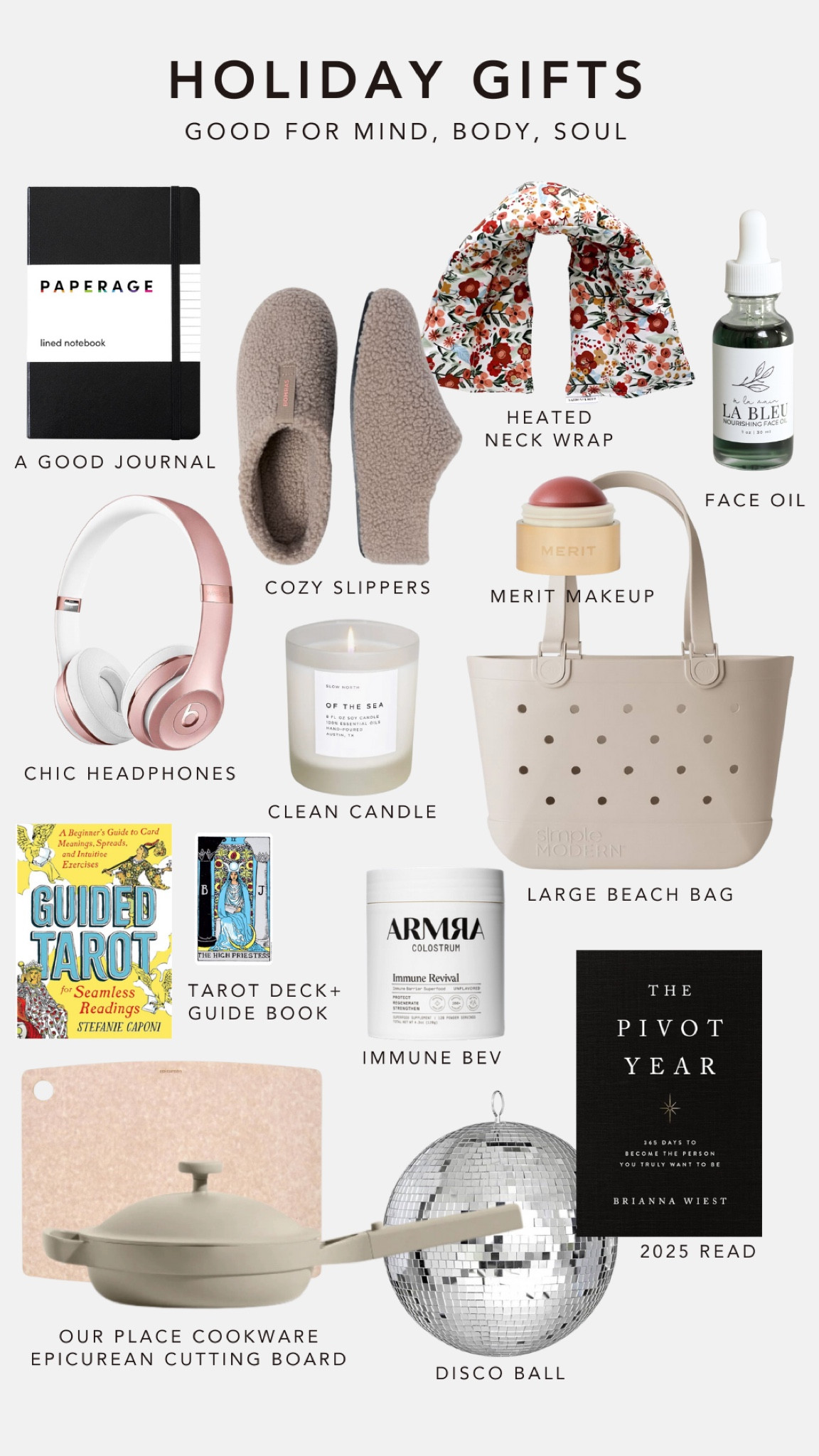 Holiday gifts that are great for anyone and a gift to the mind, body + soul!

Visit www.shopalamain.com for clean products and wellness - skincare, neck wrap, candle and more can be found there!

#LTKBeauty #LTKGiftGuide #LTKHoliday