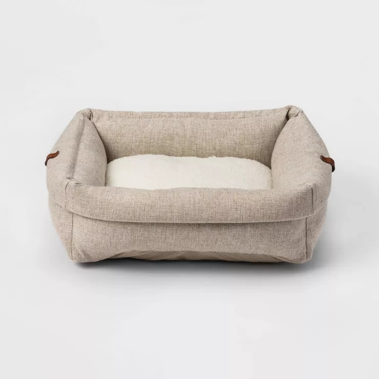 Rectangular Roll Cuff Dog Beds - Boots & Barkley™ | Target