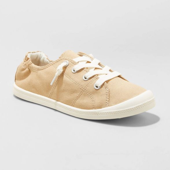 Women's Mad Love Lennie Lace Up Canvas Sneakers | Target