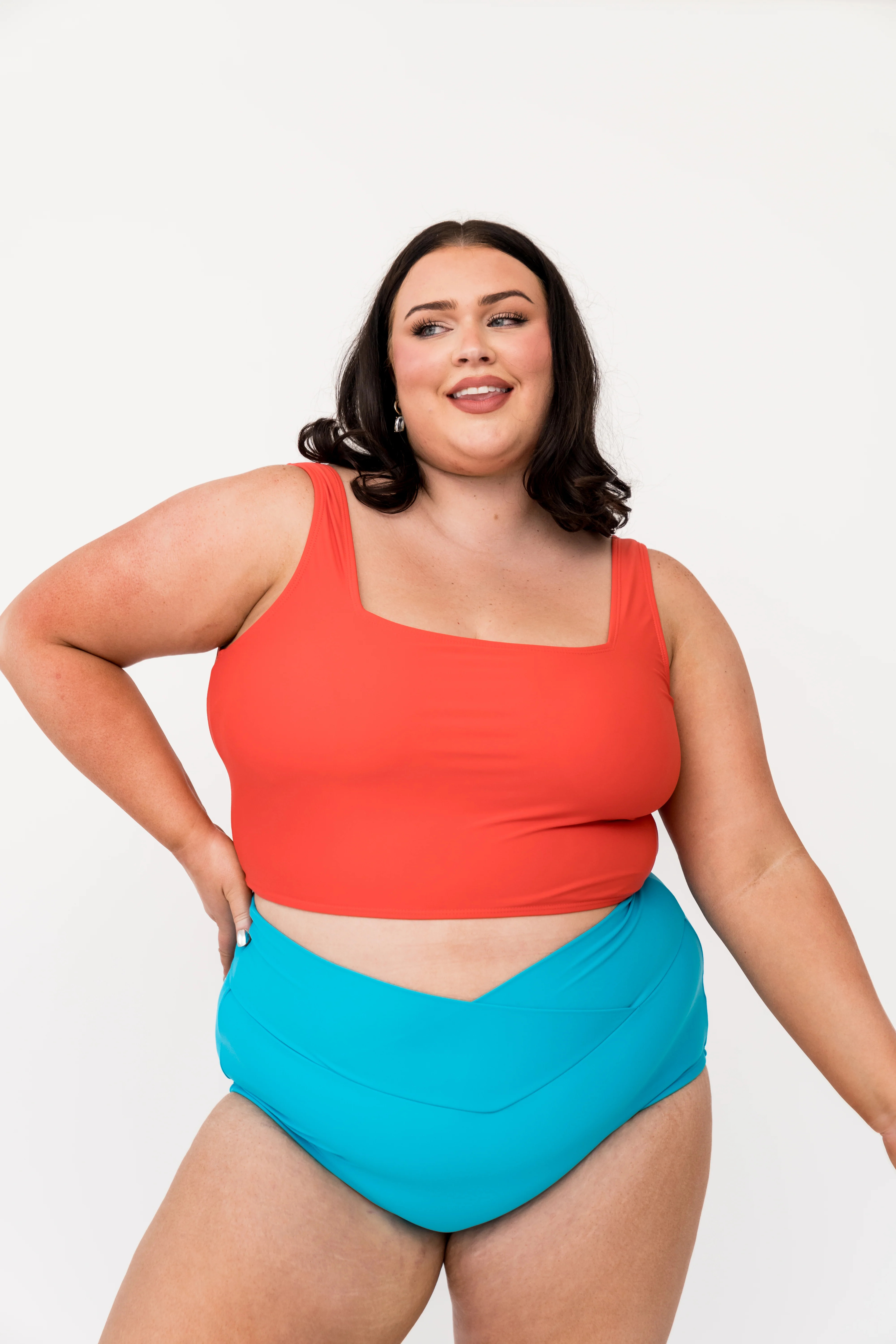 Vacationer Bottom | Aquamarine | Coral Reef Swim