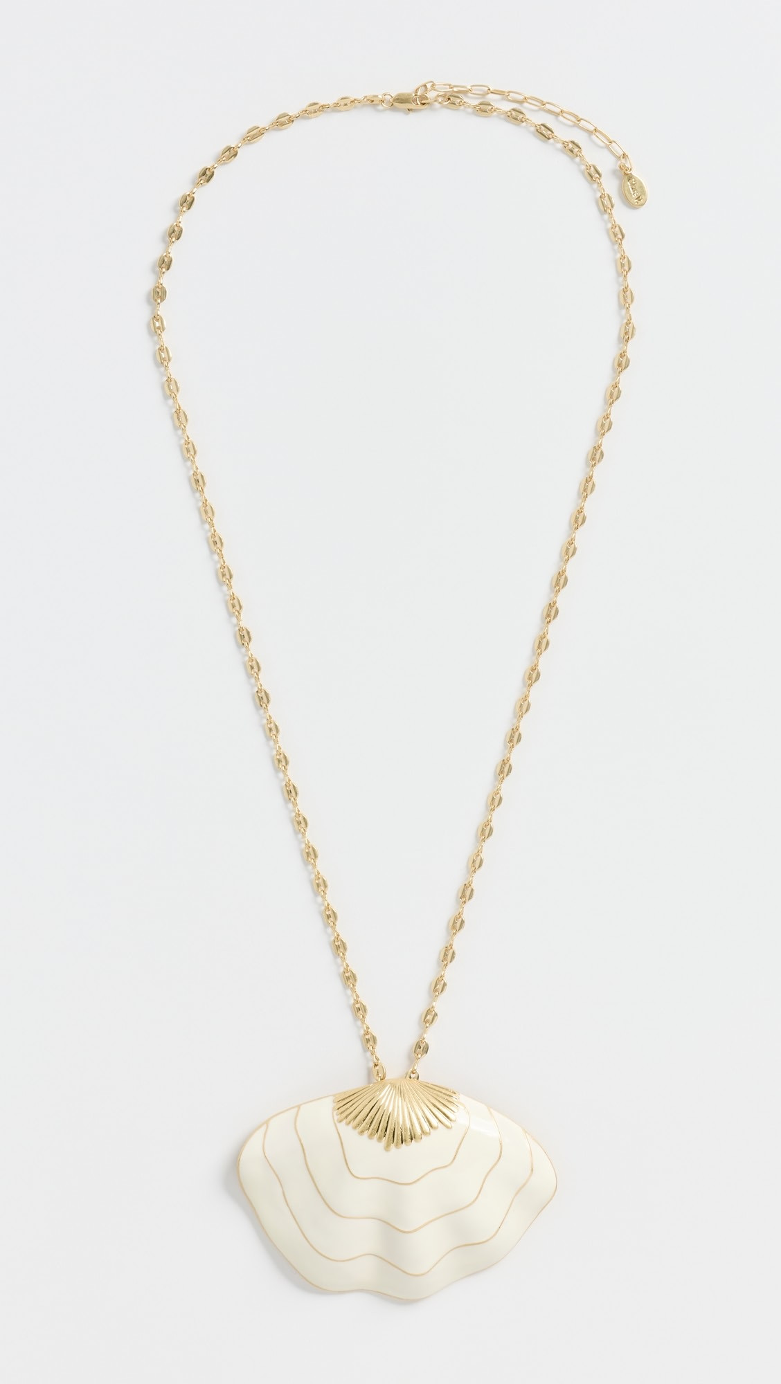 Clare V. Clamshell Pendant Necklace | Shopbop | Shopbop