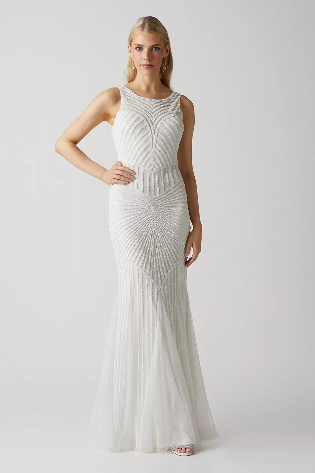 Dresses | Premium Linear Embellished Wedding Dress | Coast | Coast UK & IE