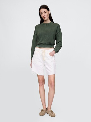 8"" Mid Rise '90s Loose Denim Bermuda Shorts | Gap (US)