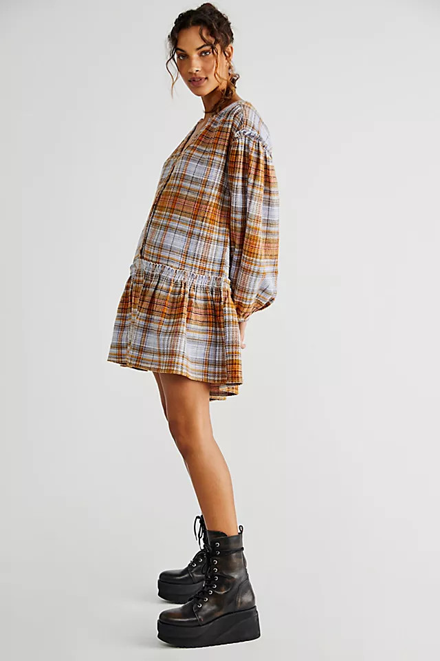 Alexa Plaid Mini Dress | Free People (Global - UK&FR Excluded)