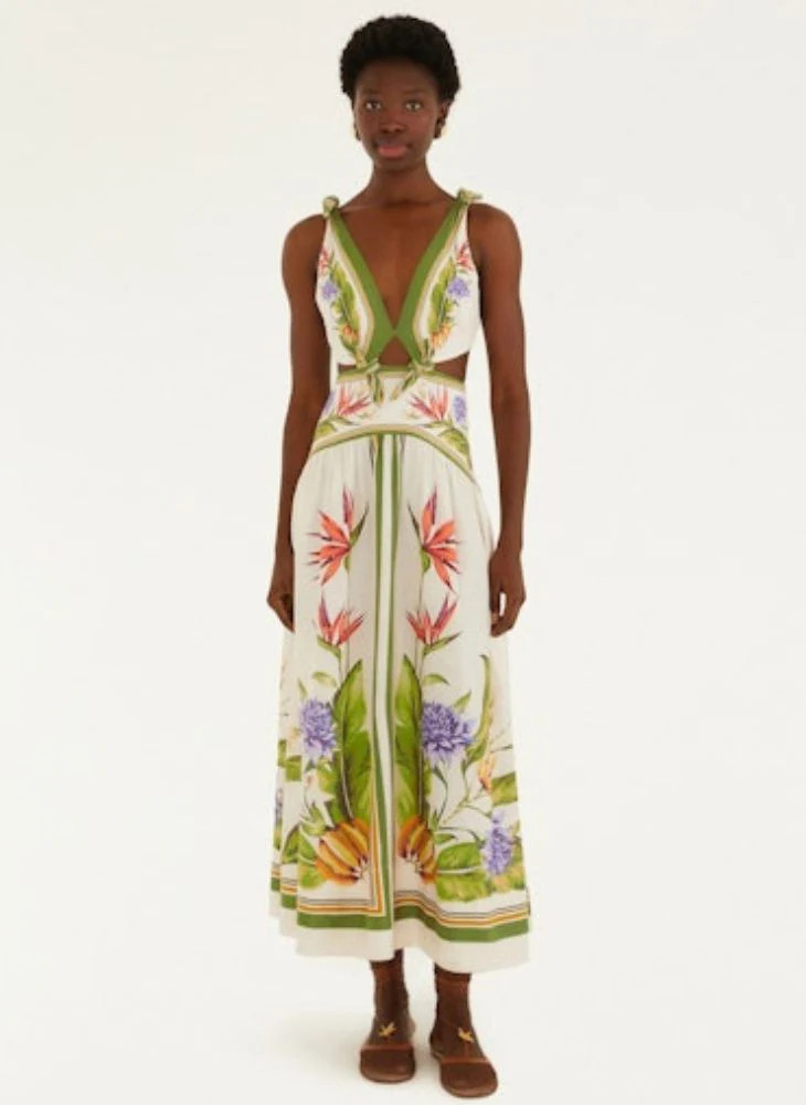Tropical Scarf Maxi | Nic del Mar