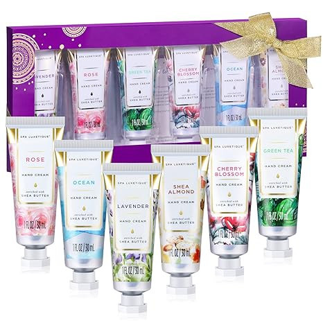 spa luxetique Hand Cream Hand Cream Set Gift for Women Hand Lotion with Natural Aloe and Vitamin ... | Amazon (US)
