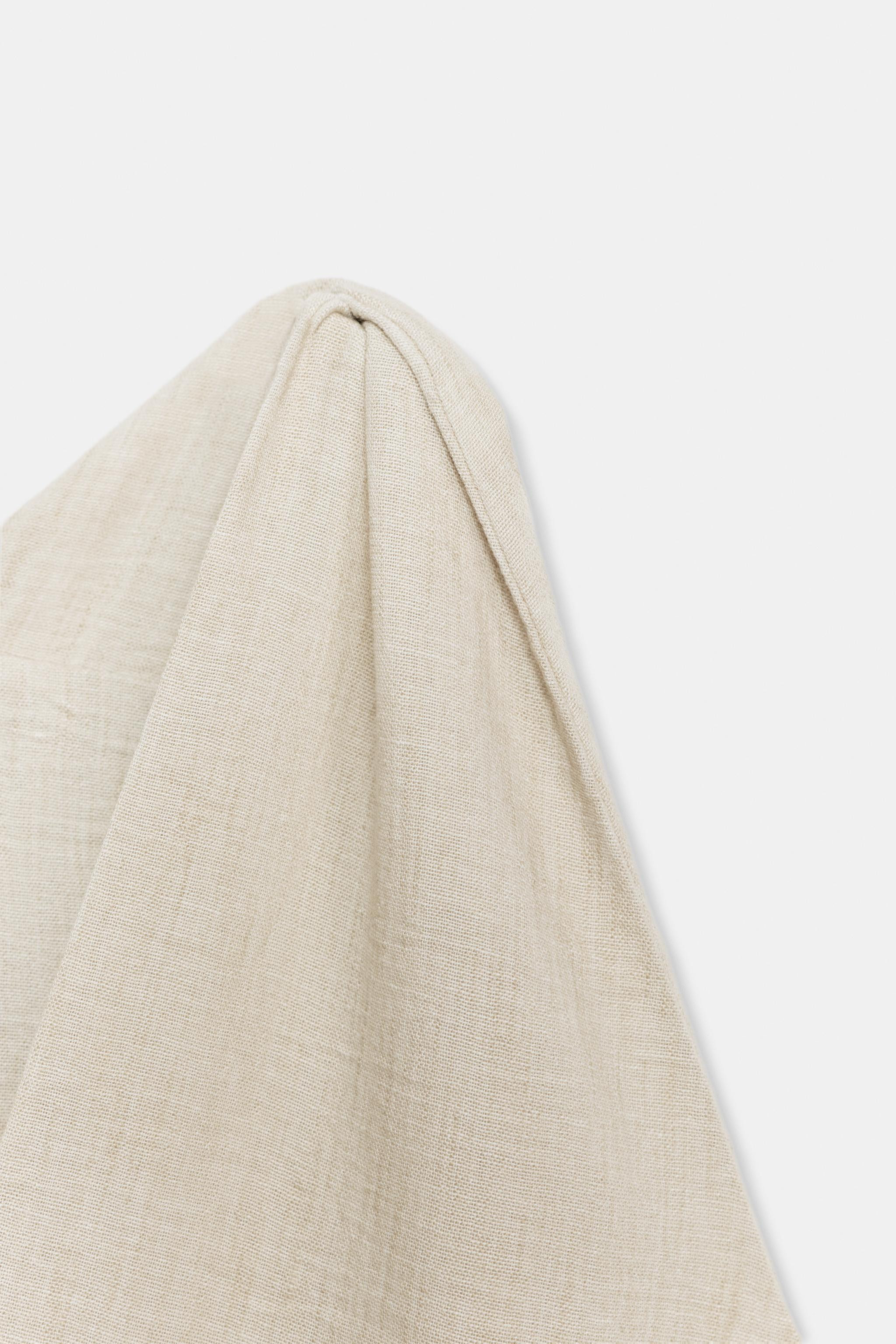 RUSTIC VOLUMINOUS MIDI DRESS | Zara UK