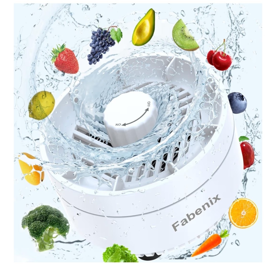 So happy I found this produce cleaner.  It eliminates up to 99% of the yuck off them.  After hearing grocery stores were spraying chlorine in the organic veggies I new I needed this.  