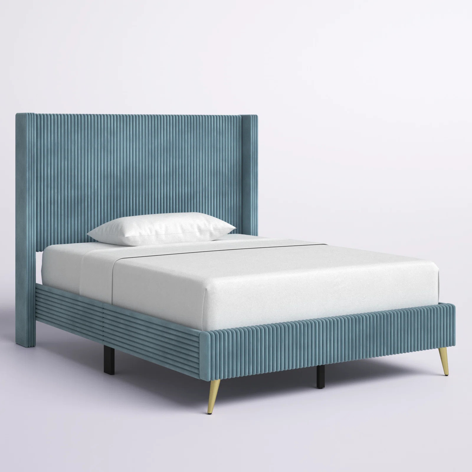 Andretta Upholstered Low Profile Platform Bed | Wayfair North America
