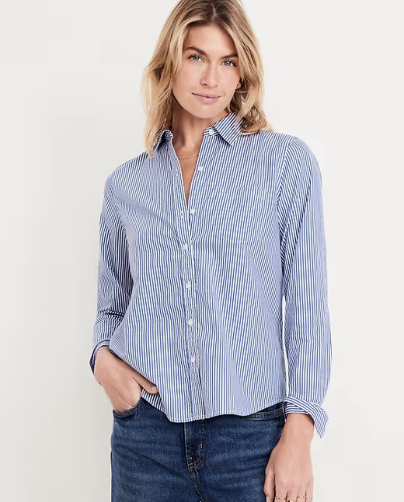 The blue and white button up and white button up are must have closet staples!!!

#LTKWorkwear #LTKOver40 #LTKSaleAlert