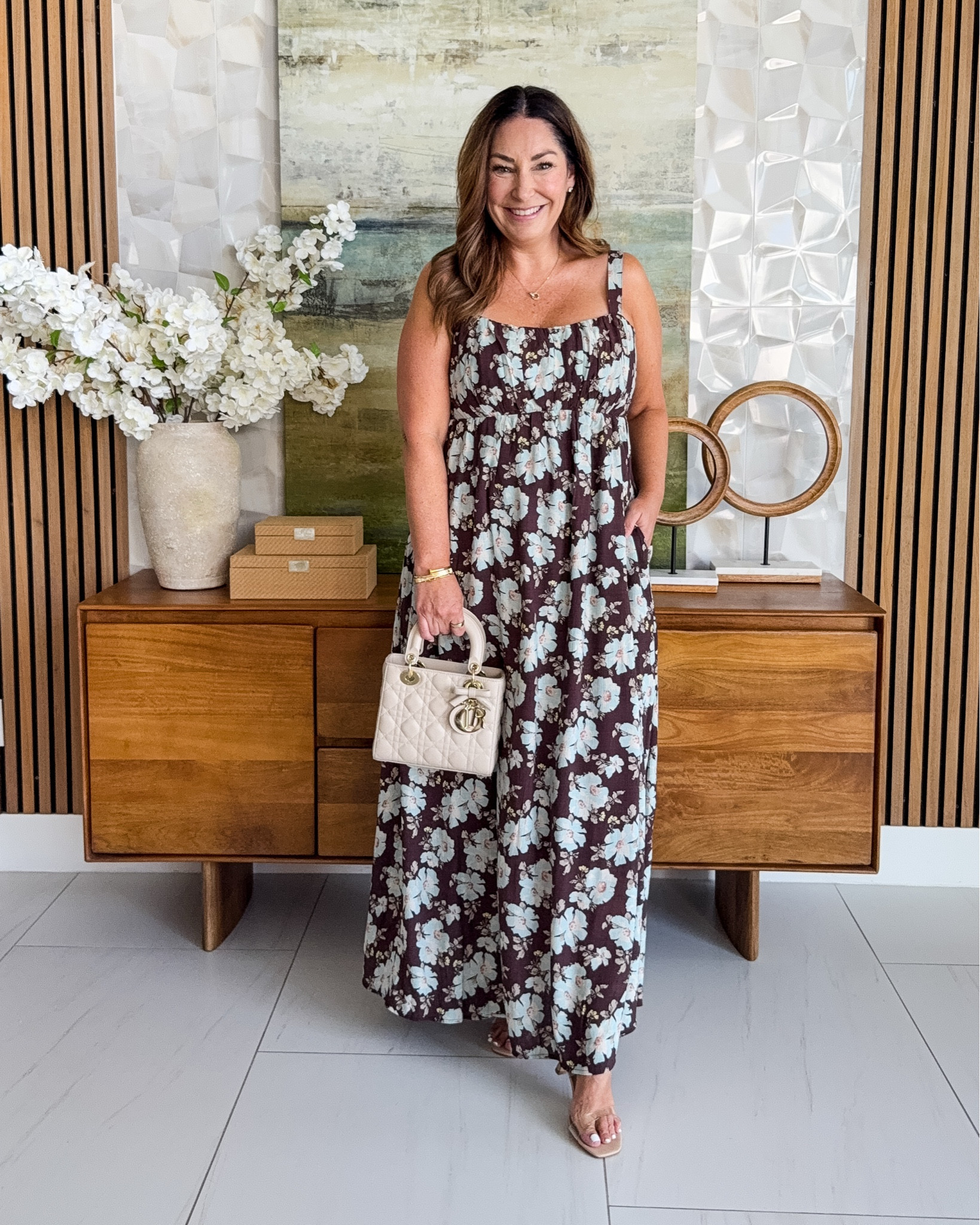 This new A&F Maxi Dress is a perfect transition dress for summer to fall.  Bonus it has built in cups so no bra required! Dress true to size, wearing large //boots are from last season so linked similar

#LTKSeasonal #LTKOver40 #LTKMidsize