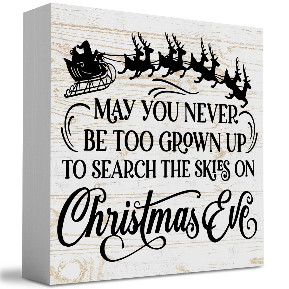 WRSUNT Black Christmas Decor Christmas Decorations Indoor Christmas Bathroom Decor Christmas Sign... | Amazon (US)