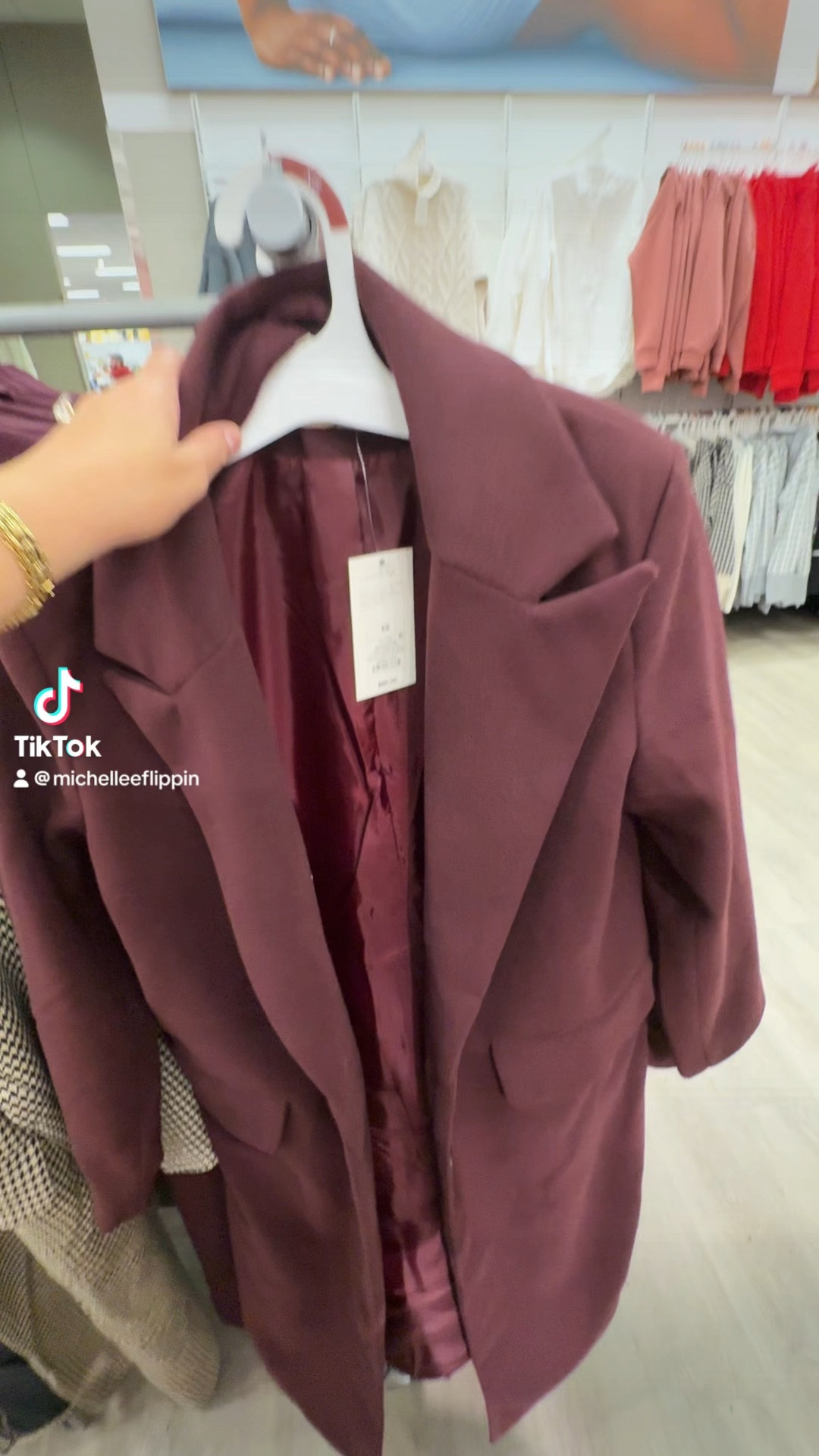 Maroon wool coat from target 

#LTKxTarget #LTKFindsUnder50