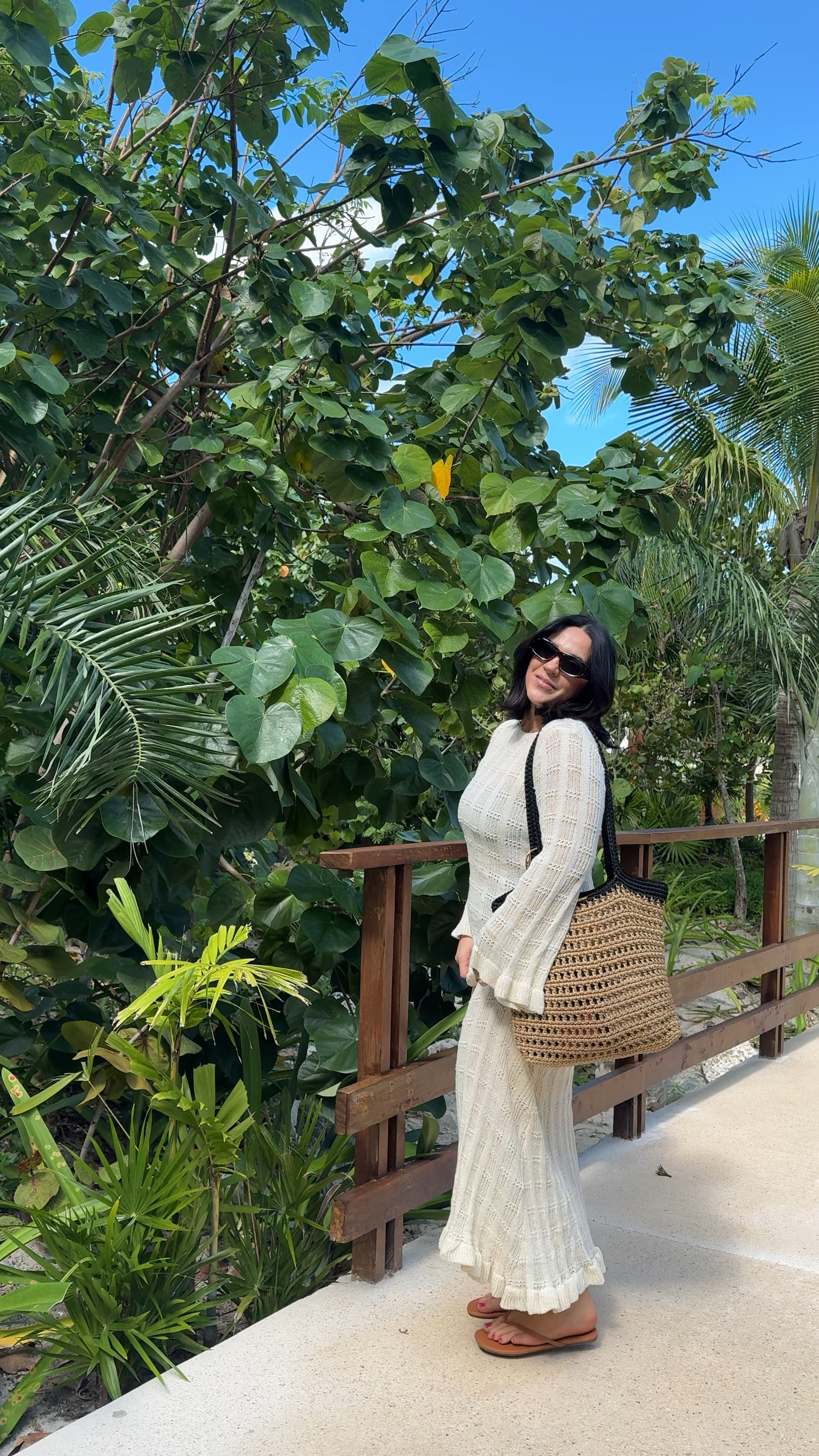 Beautiful crochet swimsuit cover up or dress! Size L for me but it’s stretchy so I could have done m. 

Resort wear, vacation outfit, beach wear, midsize. 

#LTKMidsize #LTKTravel #LTKSwim