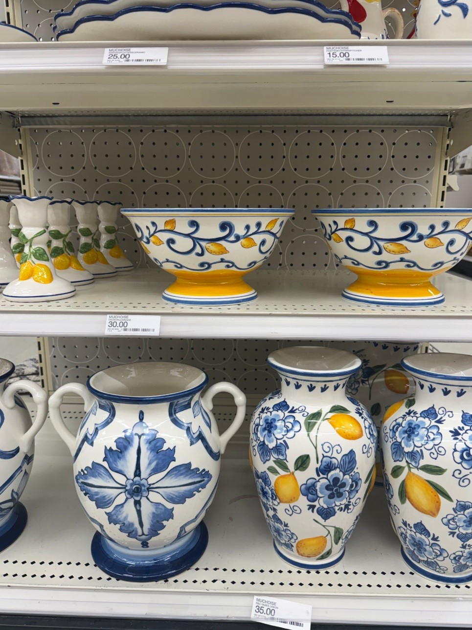 Target finds I haven’t seen shared everywhere! These pieces are perfect for creating a beautiful pop in a kitchen or on a console  