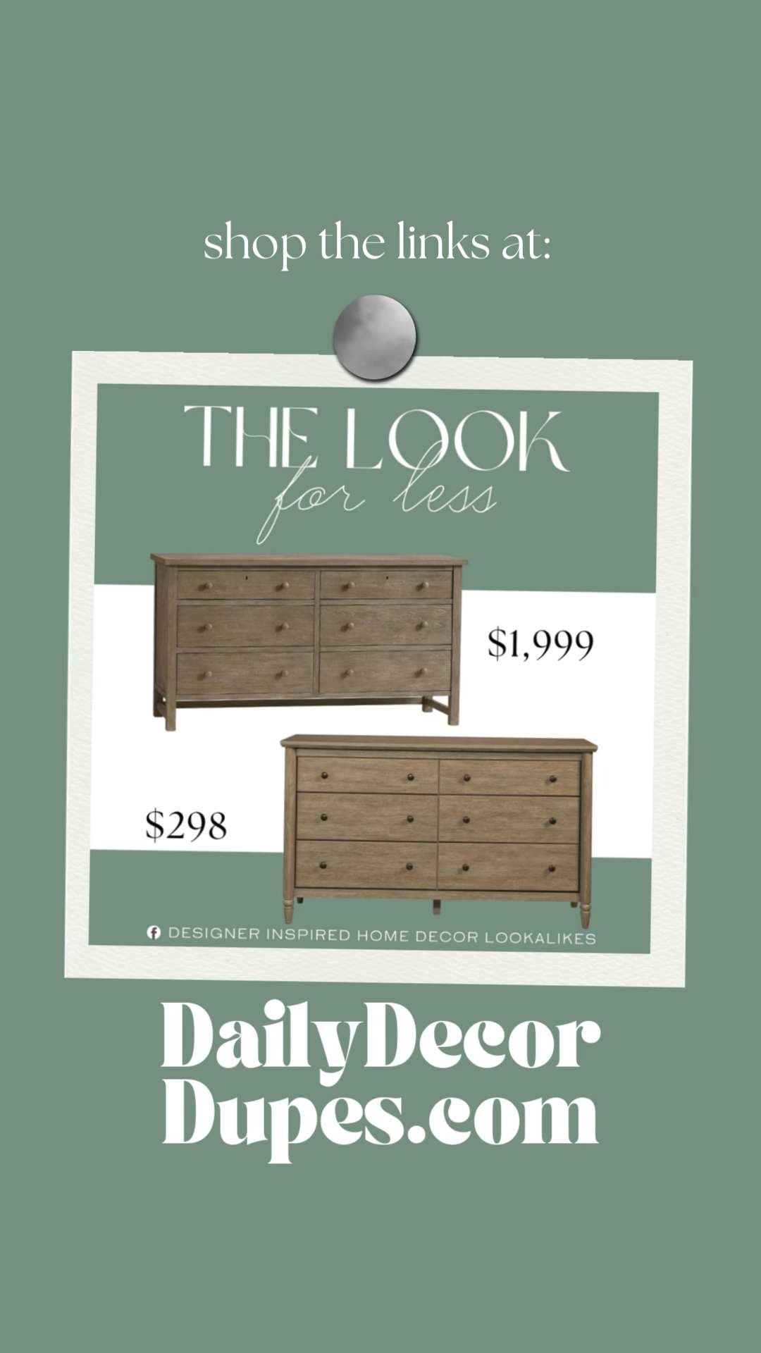 Inspired by Pottery Barn 6-Drawer Dresser. Modern Farmhouse Dresser. Rustic Contemporary Dresser. Minimalist Bedroom Dresser. Coastal Modern Storage. 6-Drawer Storage Dresser. Bedroom Storage Solution.     

Home more affordable option find copy cat similar look for less budget friendly affordable cheap cheaper beautiful pretty. Clearance sale coupon code discount code promo code luxury lookalike look a like Inspo inspiration inspired by idea ideas Love like these? I share multiple every day in my FB group.
#potterybarninspired #dresser #drawerdresser #reclaimedwooddresser #modernfarmhouse #rusticmodern #storagesolution 

 #LTKHome