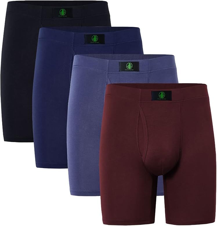 DISCOVER BAMBOO Mens Boxer Briefs | Soft | Breathable | Comfortable | Wicking | Odor Resistant - ... | Amazon (US)