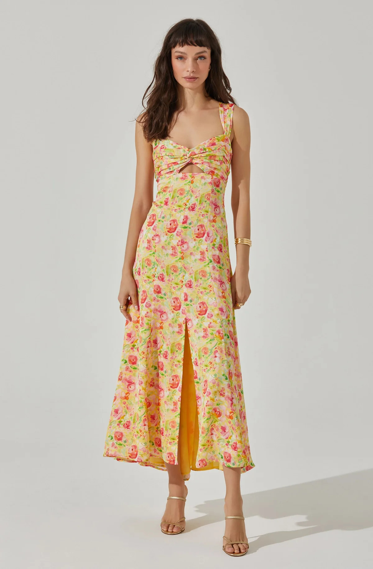 Twist Bust Midi Dress | ASTR The Label (US)