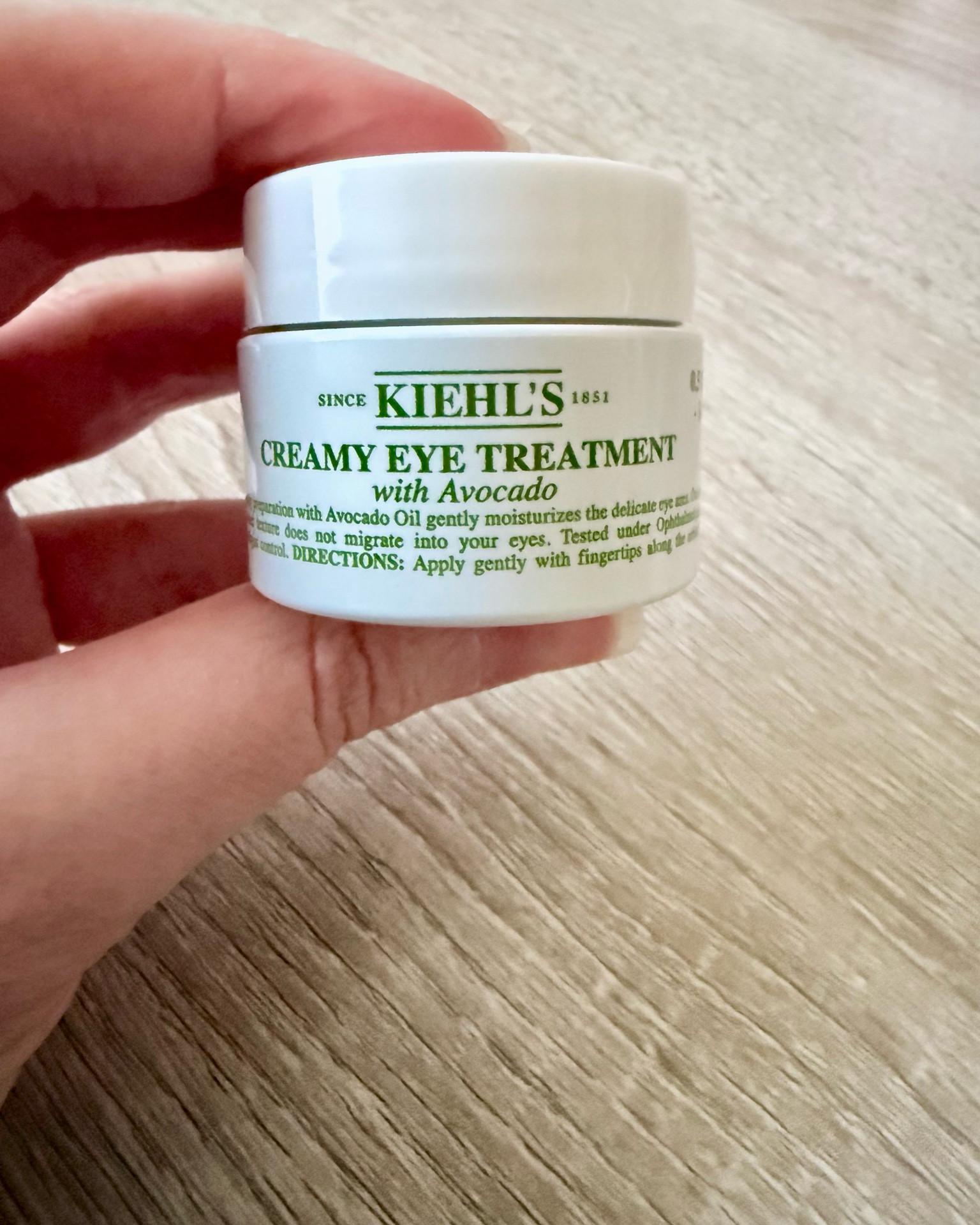 My favorite new eye cream from Kiehl’s. It’s very creamy and moisturizing. This hydrating eye cream smooths, de-puffs, and brightens under eyes. It’s also paraben-free and fragrance-free, which are always important factors for me when choosing products to use.

#LTKOver40 #LTKBeauty #LTKselfcare