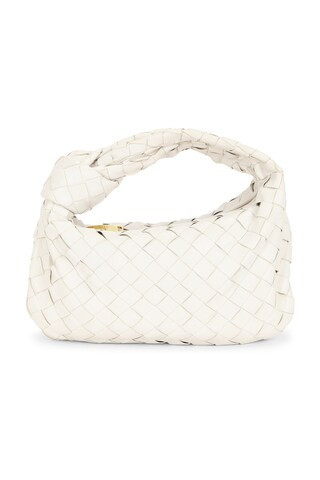 Bottega Veneta Mini Jodie Bag in White | FWRD 