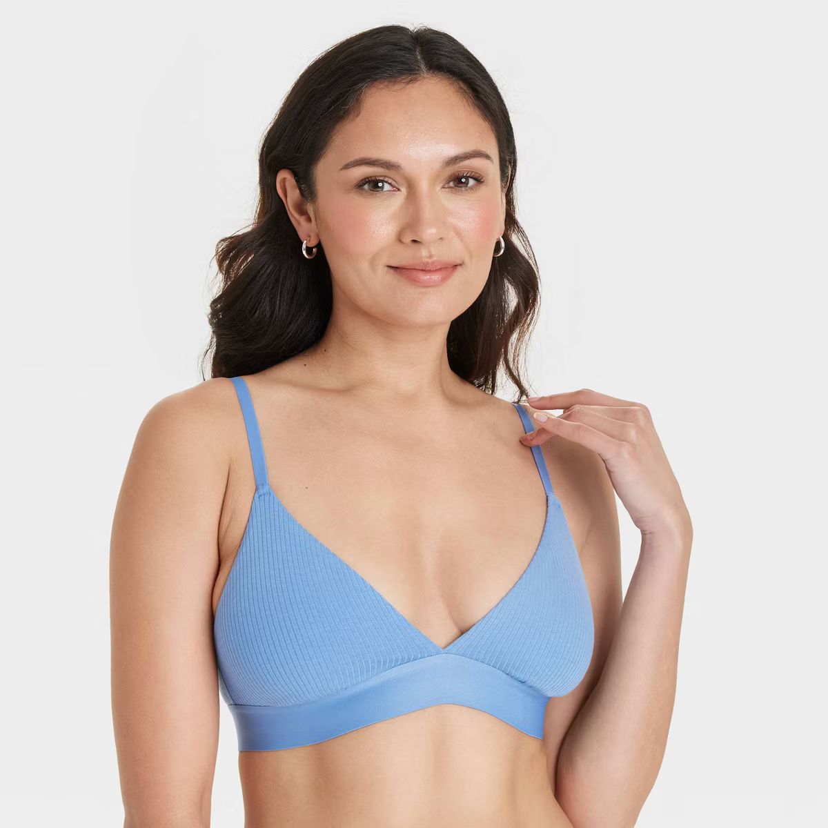 Women's Cotton Stretch Triangle Bralette - Auden™ | Target